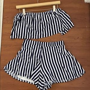 AQUA brand shorts set
